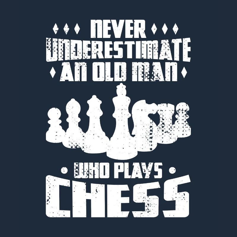 Never underestimate old chess players