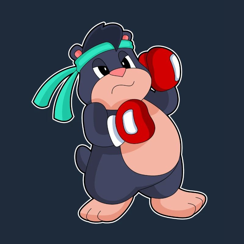 Boxeur Mole Boxer Gants de boxe Boxe Boxe