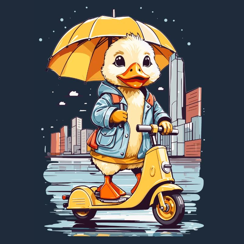 Duck with Roller