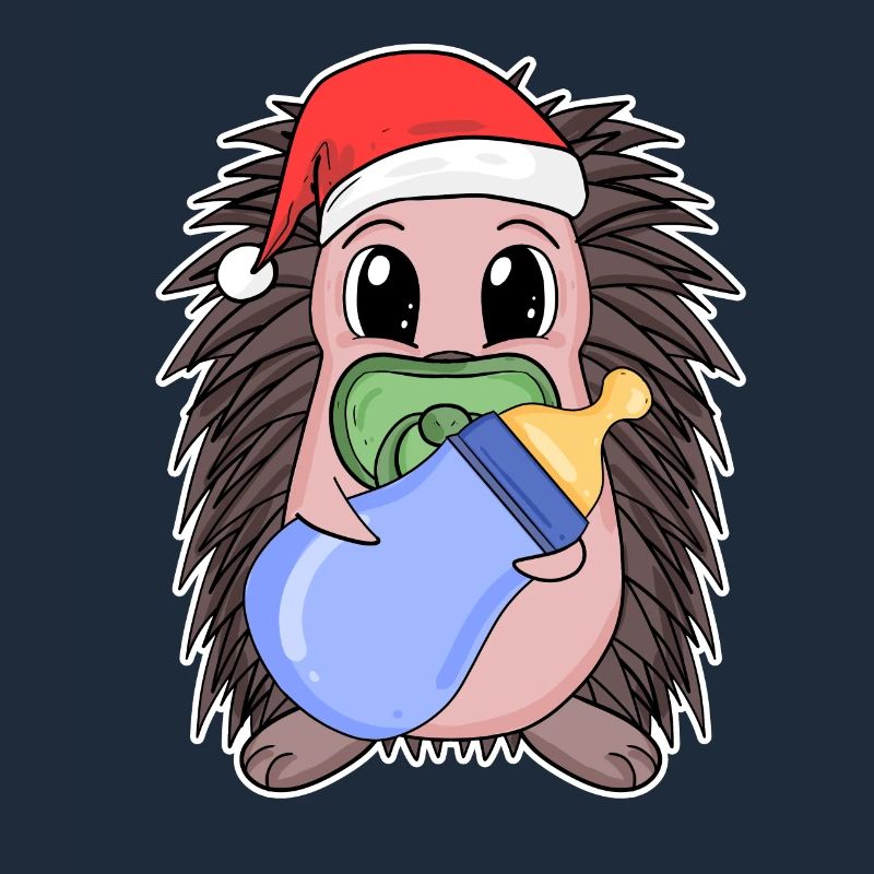Hérisson bébé Noël
