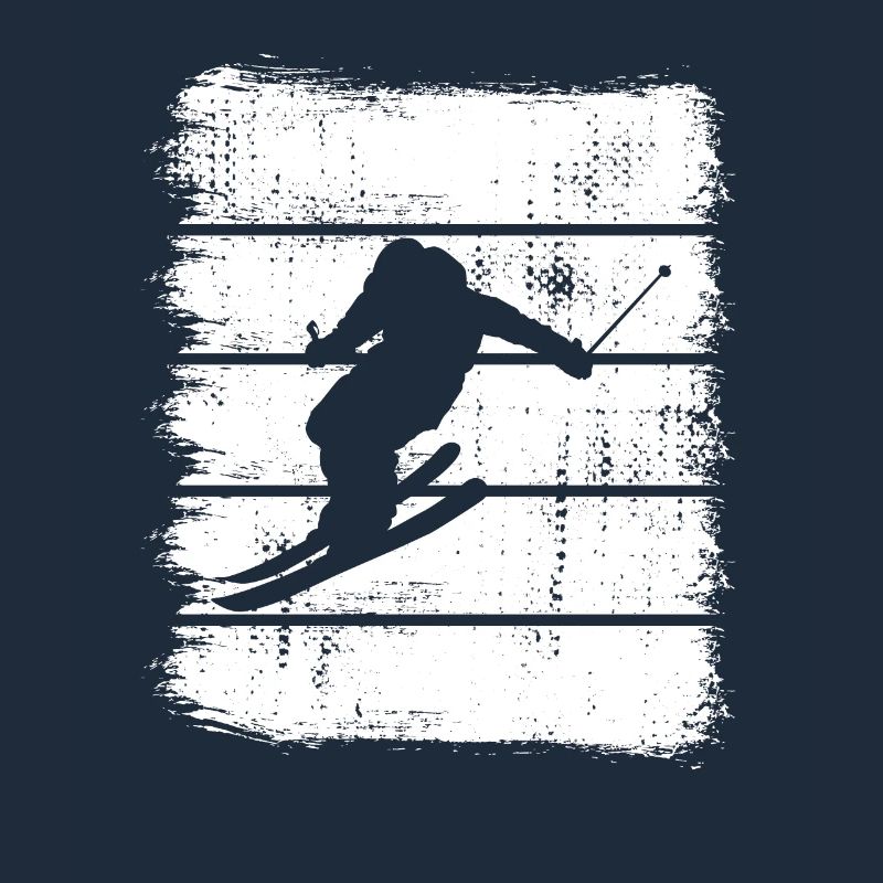 Skier Drawing