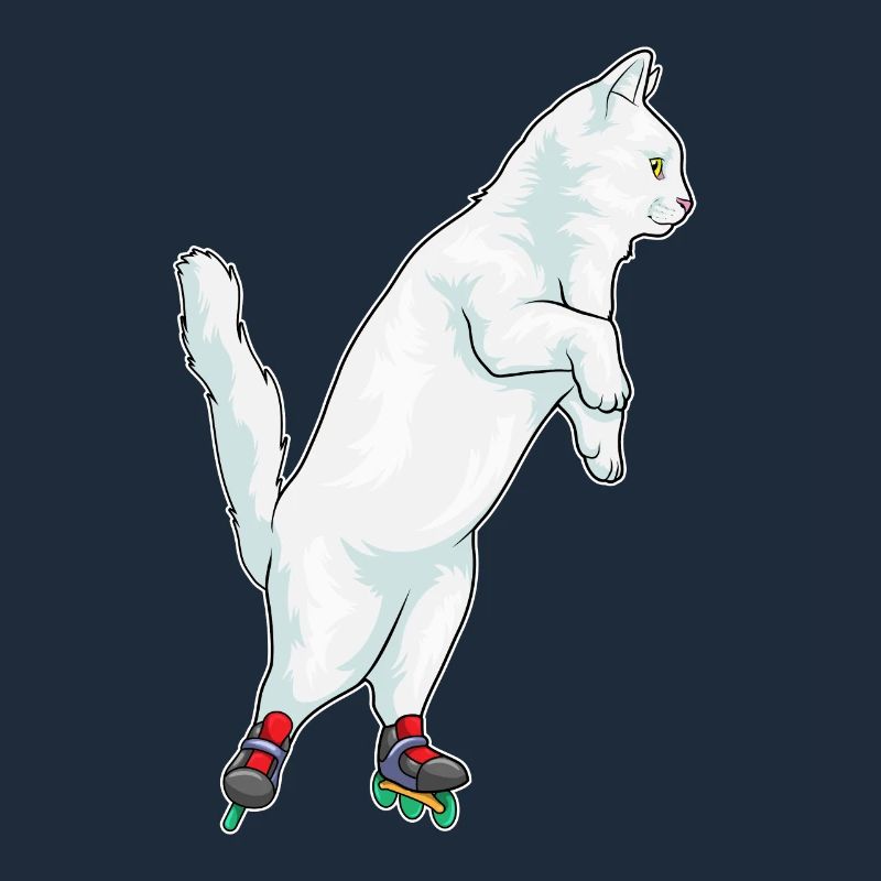 Katze Inline skating Inline skates