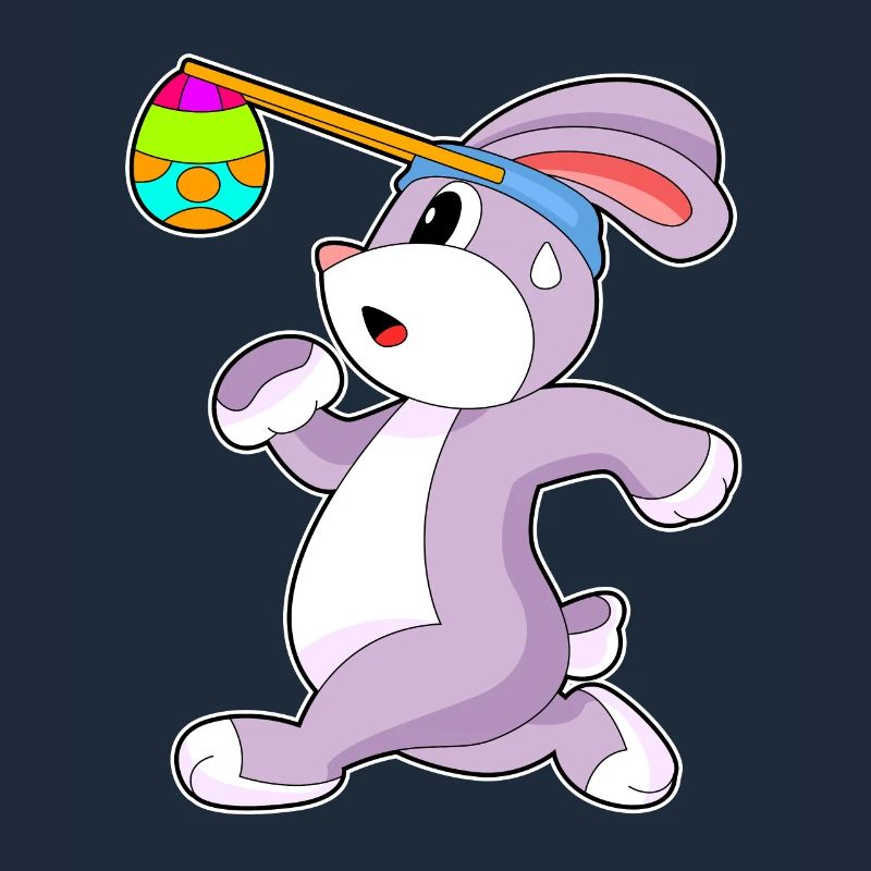 Bunny Easter Jogging
