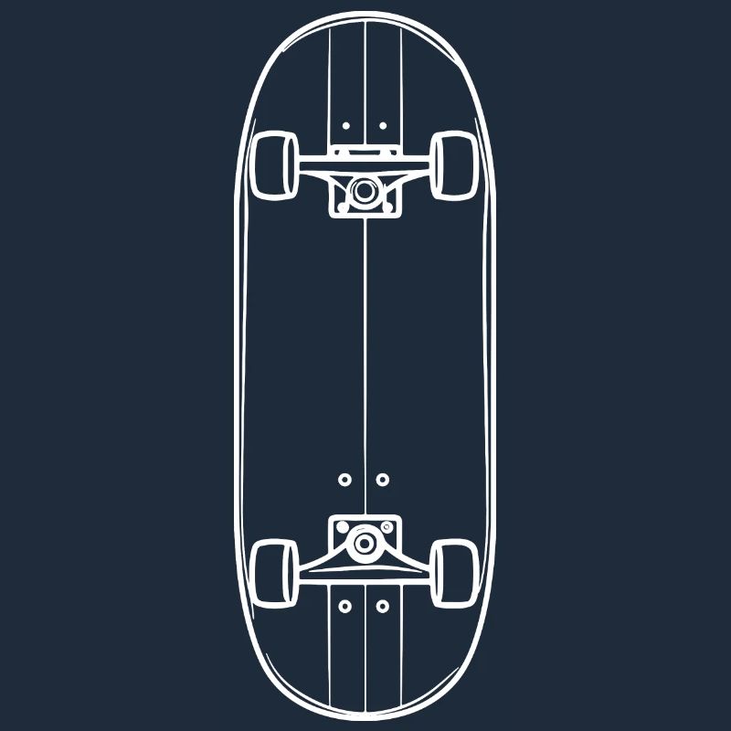 Skateboard Drawing