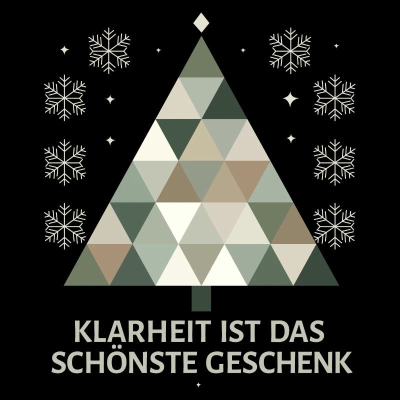 Minimalistischer Weihnachtsbaum: Schlichte Eleganz