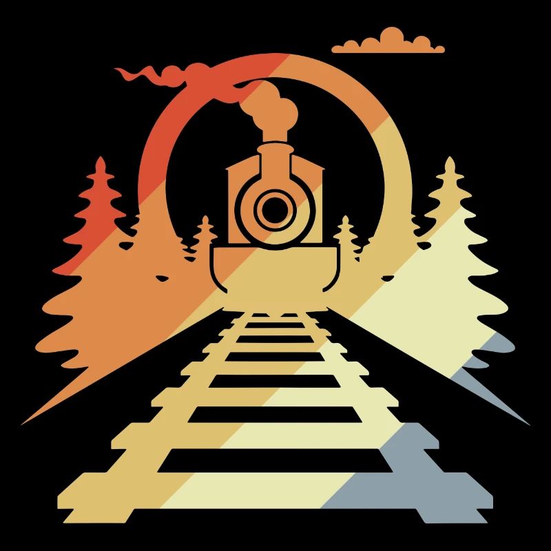 Style rétro ferroviaire