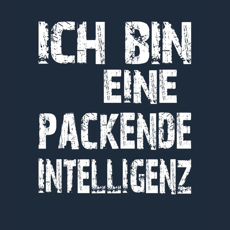 KI Spruch Ich bin eine packende Intelligenz