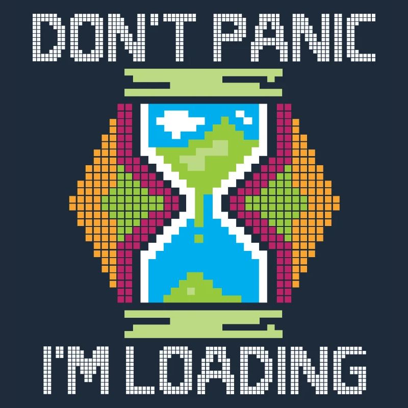 dont panic i´m loading - retro gamer