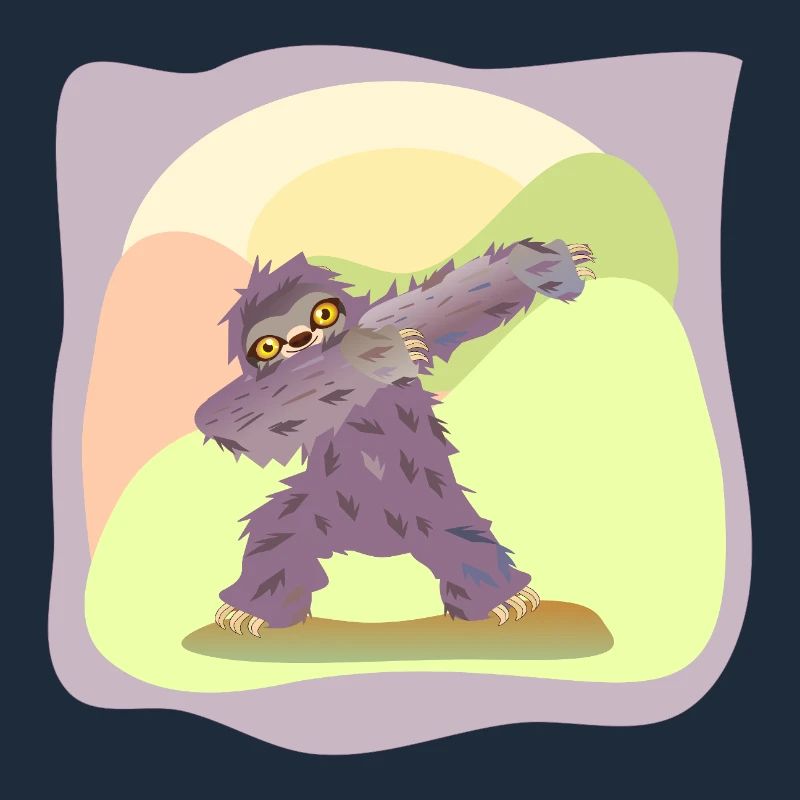 DABBING DANCING DANCING SLOTH