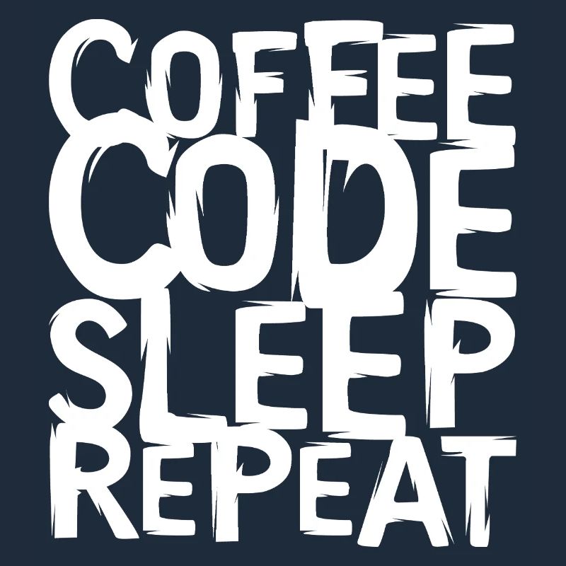 coffee code Programmer - Computer Science Work Logo