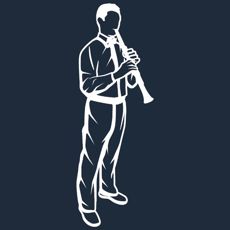 Little clarinet player