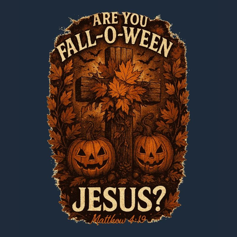Are You Fall-O-Ween Jesus Halloween Fall