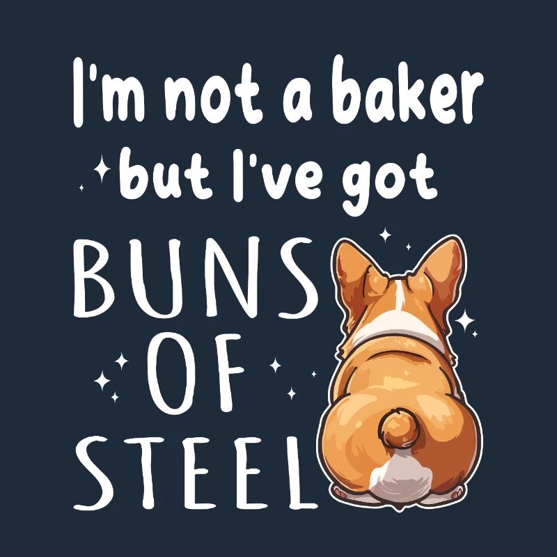Petits pains d’acier Corgi Jeu de mots