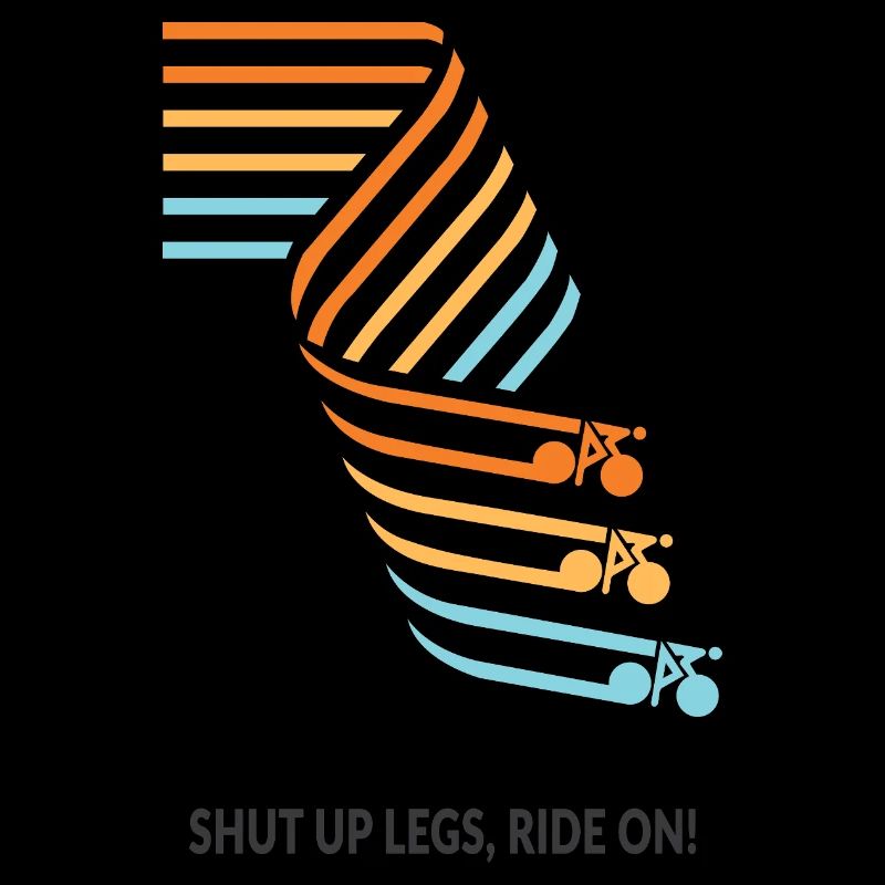 Shut up legs – Ride on Bicycle Saying Shirt