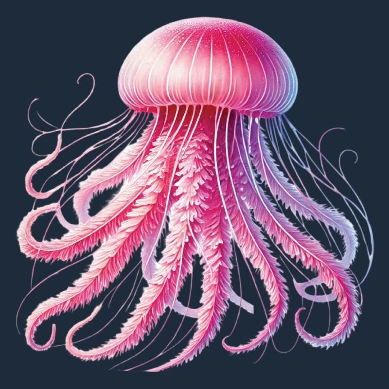 Méduse Créatures de la mer Carnaval Tentacules Méduse de feu