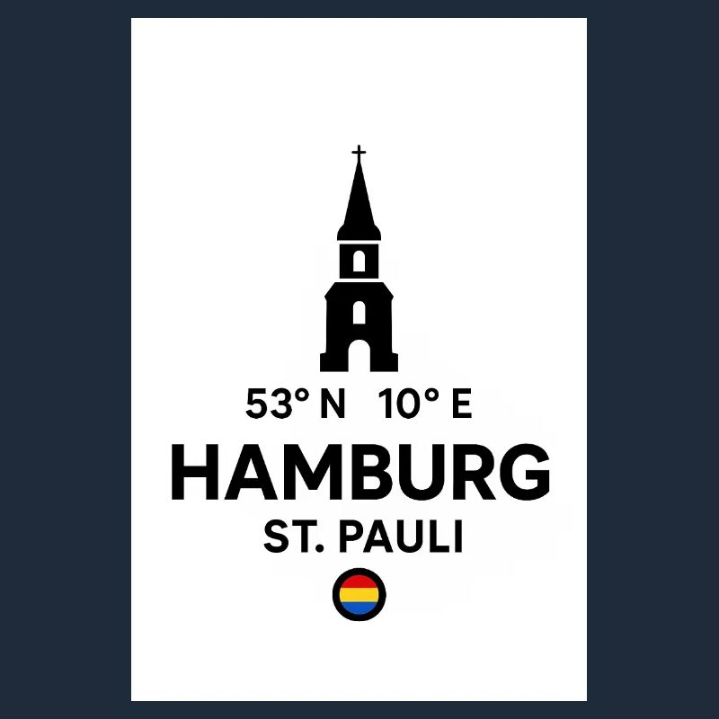 Plaque de la Koord de Saint-Paul de Hambourg