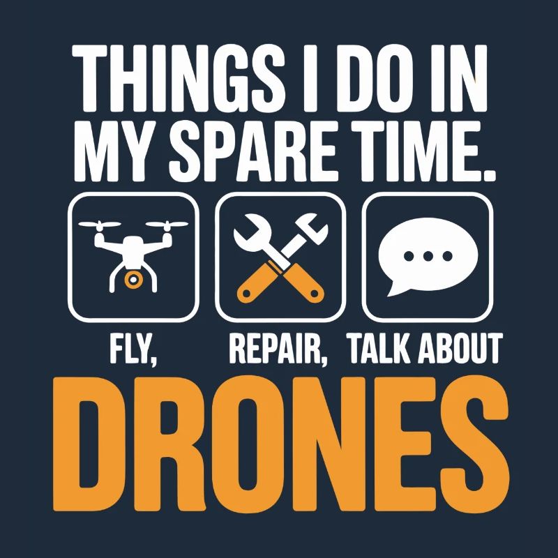 Drones: Fly Repair Talk in Spare Time