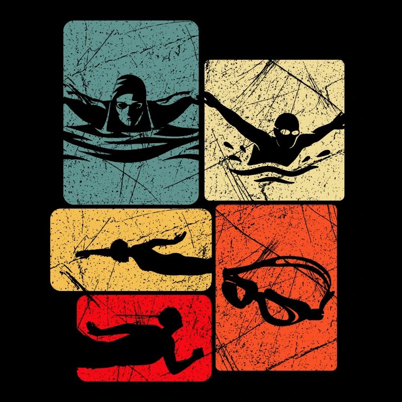 Vintage Float Silhouettes Pattern