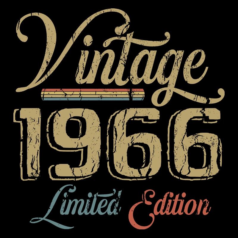 Millésime 1966 Édition limitée Naissance Annésime 1966
