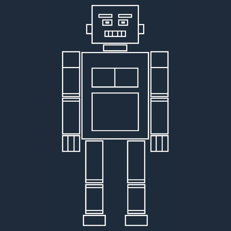 Robot / White / Reduced