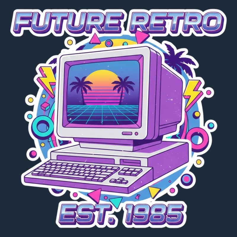 Future Retro 1985 – Conception informatique vintage