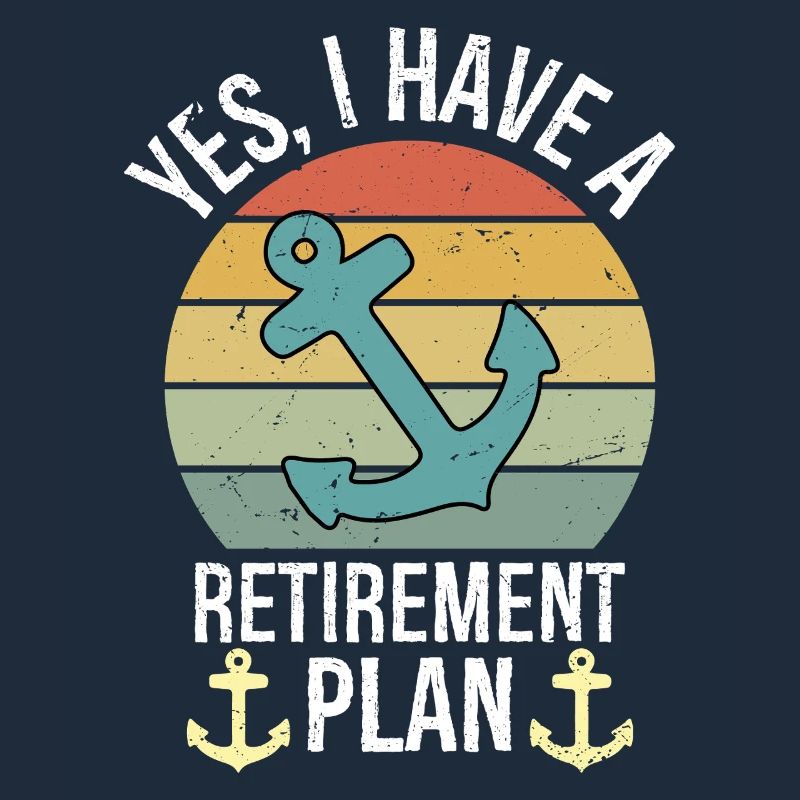 Plain Sailing Boat Retirement Plan Gift
