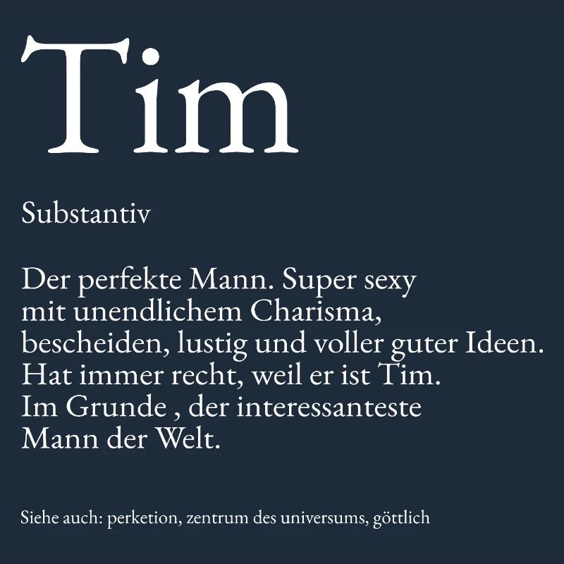 Tim Dictionary Explanation First Name Tim