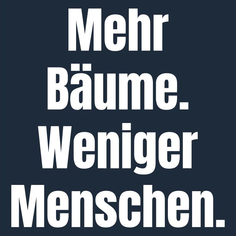 Mehr Bäume Weniger Menschen