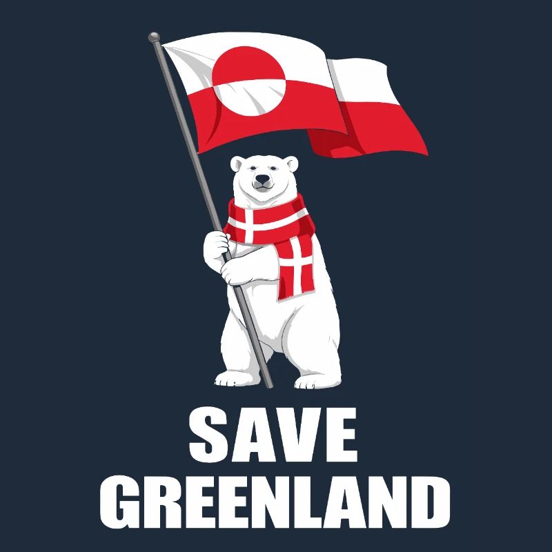 Eisbärenflagge rettet Grönland
