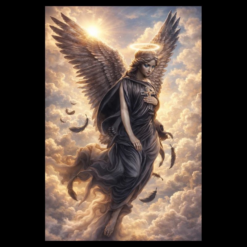 Ange Gardien avec Croix
