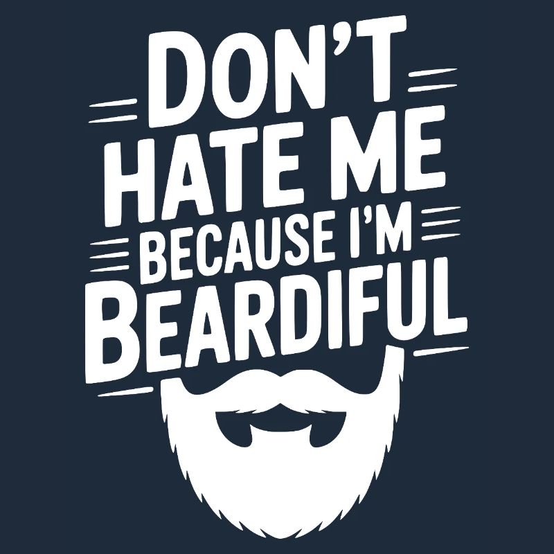 Ne me déteste pas parce que je suis beardiful