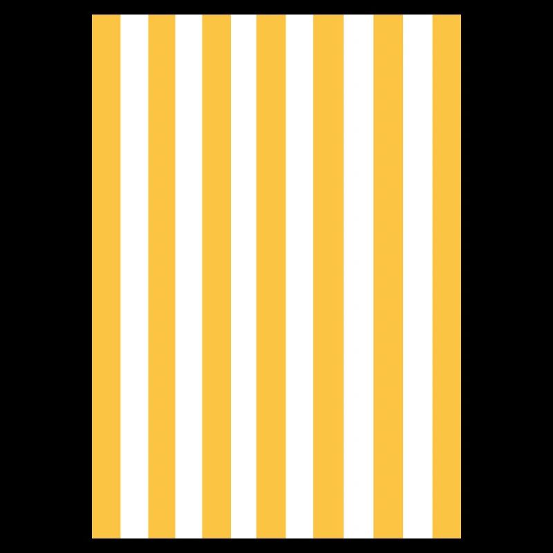 Rayures - jaune, blanc personnalisable