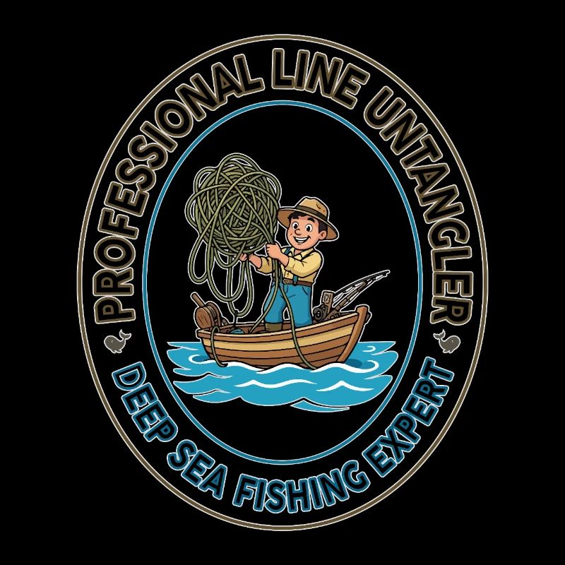 Deep Sea Line Unangler Patch
