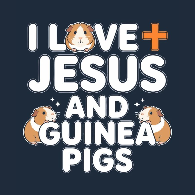 J’aime Jésus et les cochons d’Inde