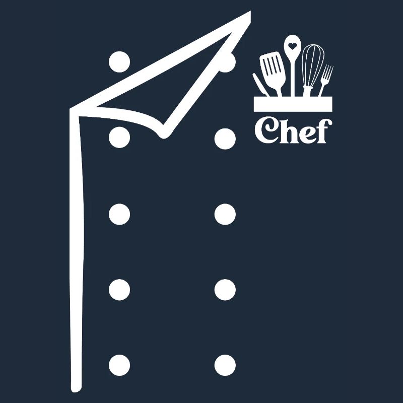 Funny Chef Head Chef Baker Chef Uniform With Tools