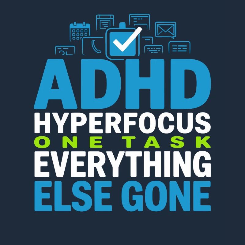 Adhs-hyperfokus-modus Adhs-humor Neurodivergent