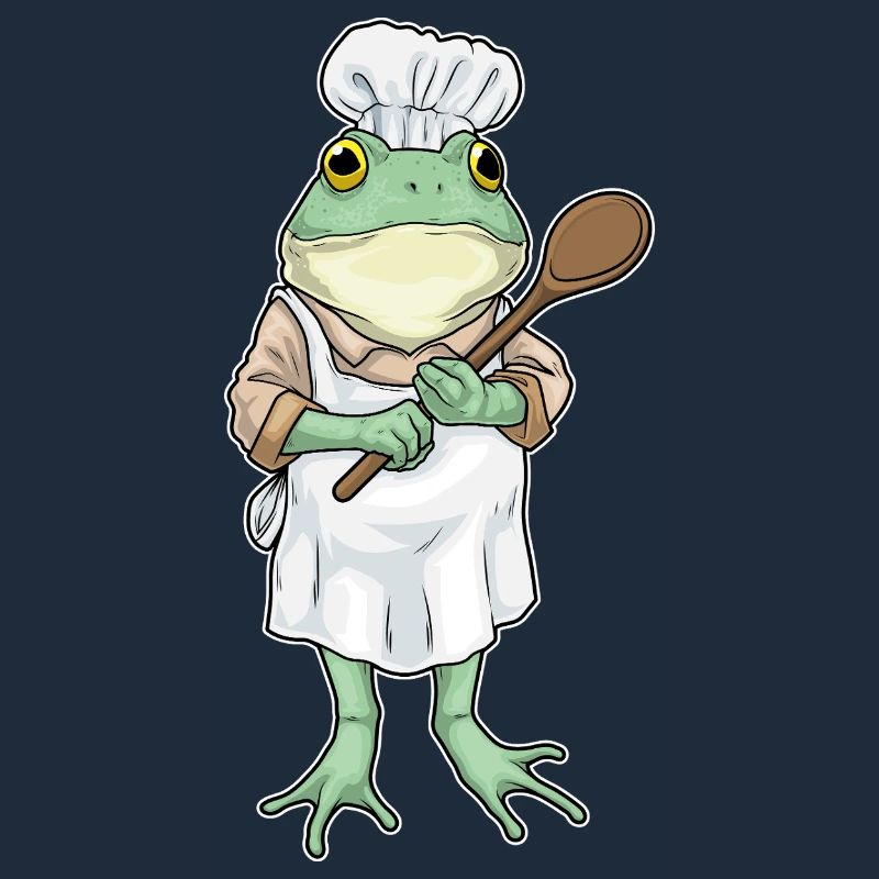 Cuisson de grenouilles, cuisson à la cuillère de cuisson