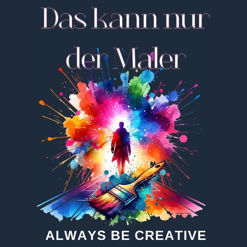 Maler Geschenk - Lustiger Maler Spruch 