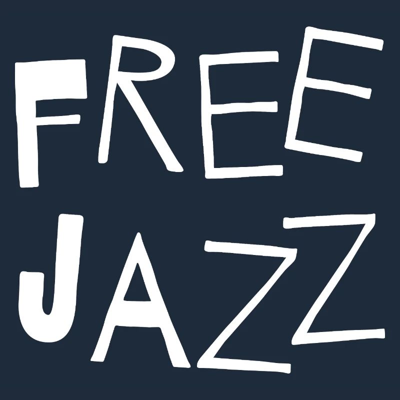 Free Jazz Bold Typography Tee