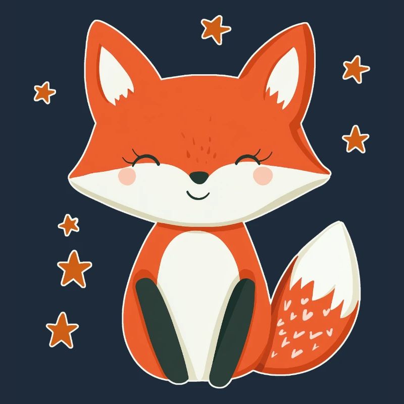 Fuchs und Sterne