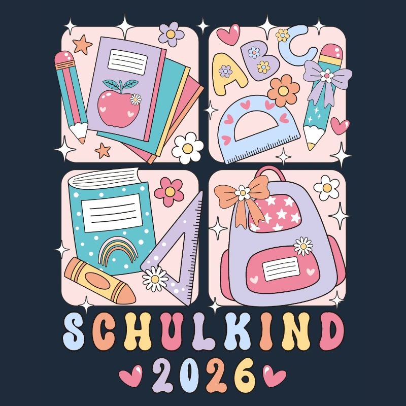 Schulkind 2026 Einschulung Mädchen Geschenkidee
