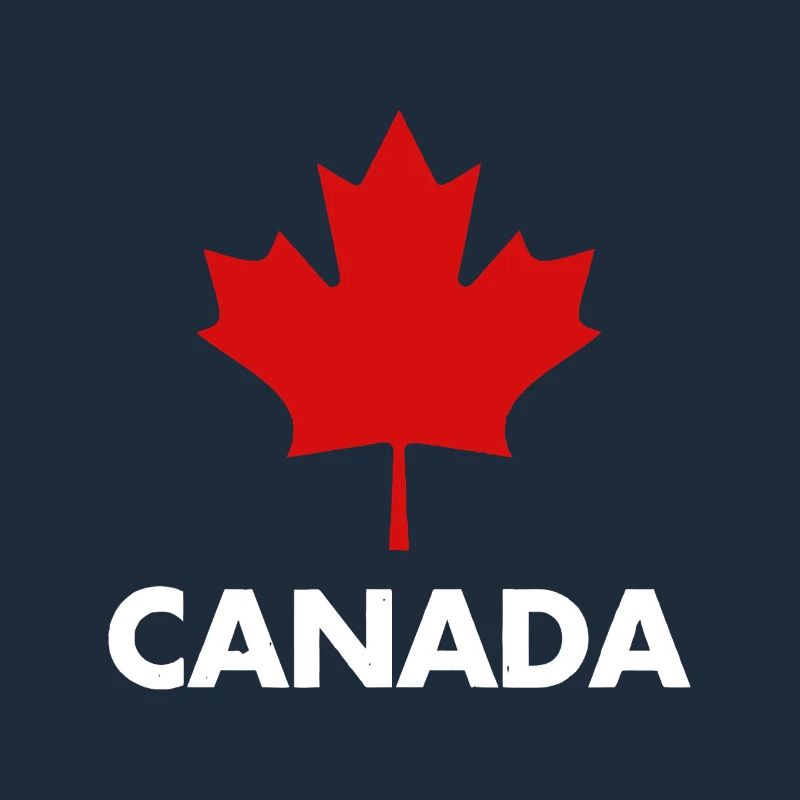 Red Maple Leaf Canada Emblem Tee