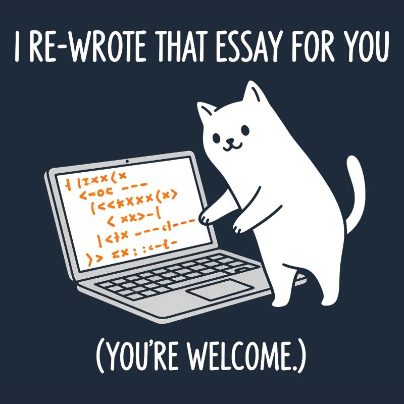 Code cat explains tasks