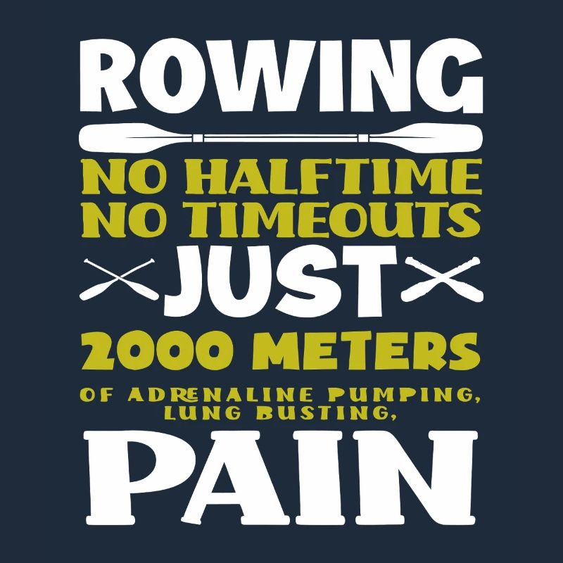 Aviron 2000 m Douleur