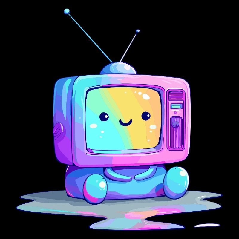 Regenbogen TV Kuscheltier