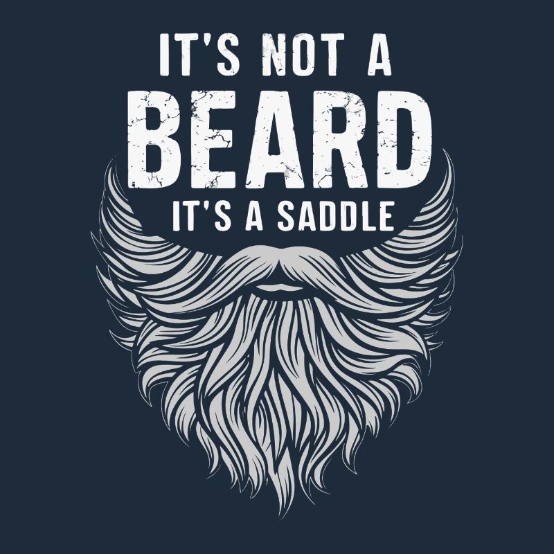 It's not a beard, it's a saddle