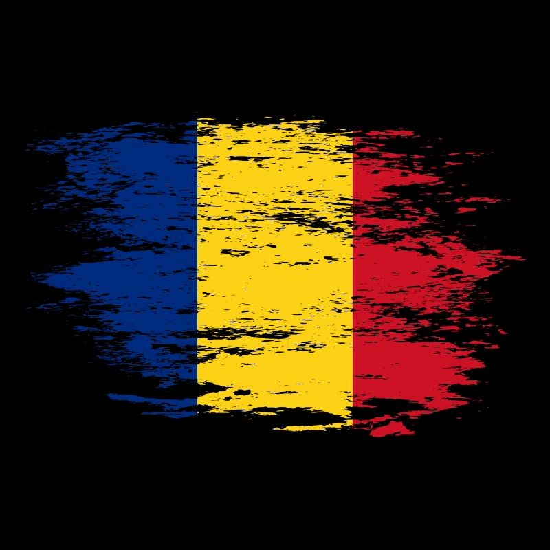 Drapeau de la Roumanie utilisé