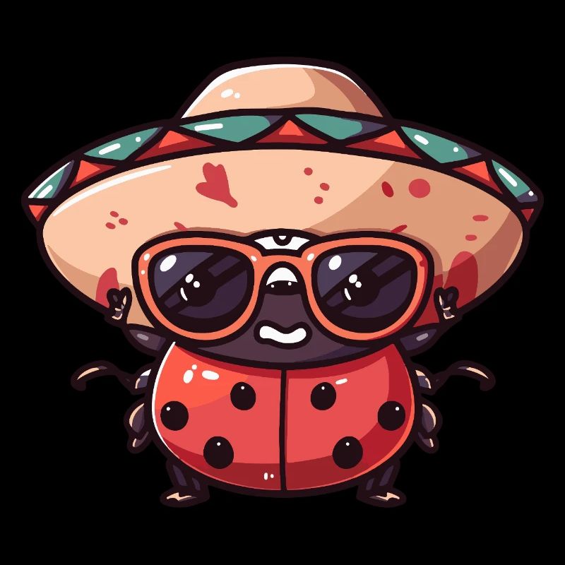 Ladybug Sombrero
