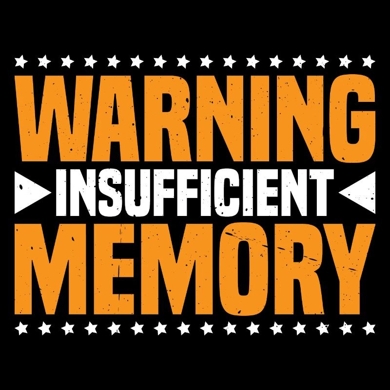 Warning Insufficient Memory 7