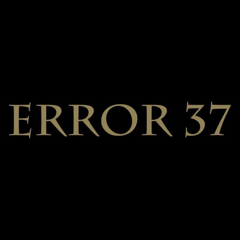 Error 37